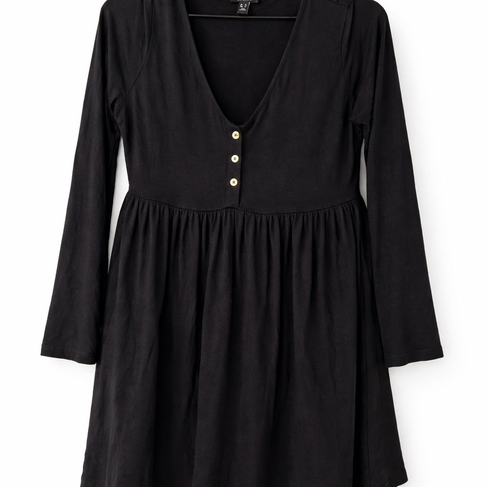 New Look Maternity Black Babydoll Dress Size US 12